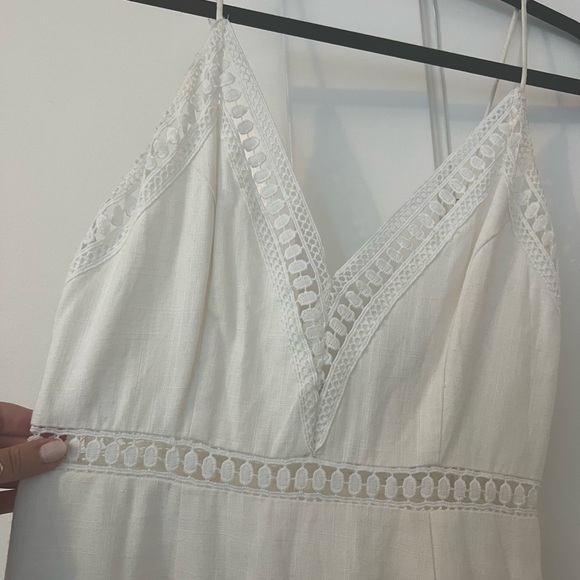 White crochet mini dress - Picture 5 of 5